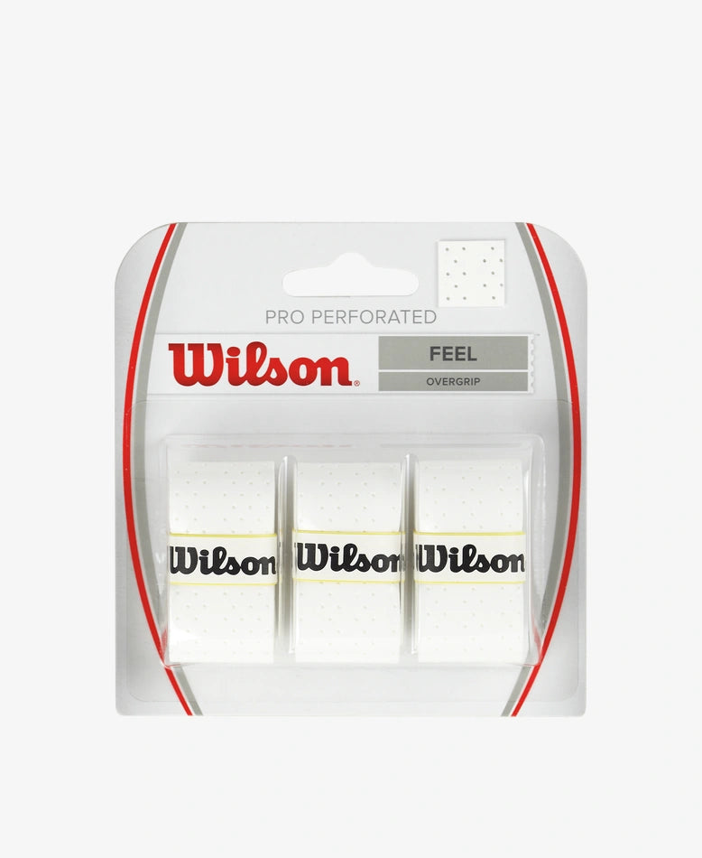Wilson Pro Overgrip Perforated 3 pack Grips Wilson 