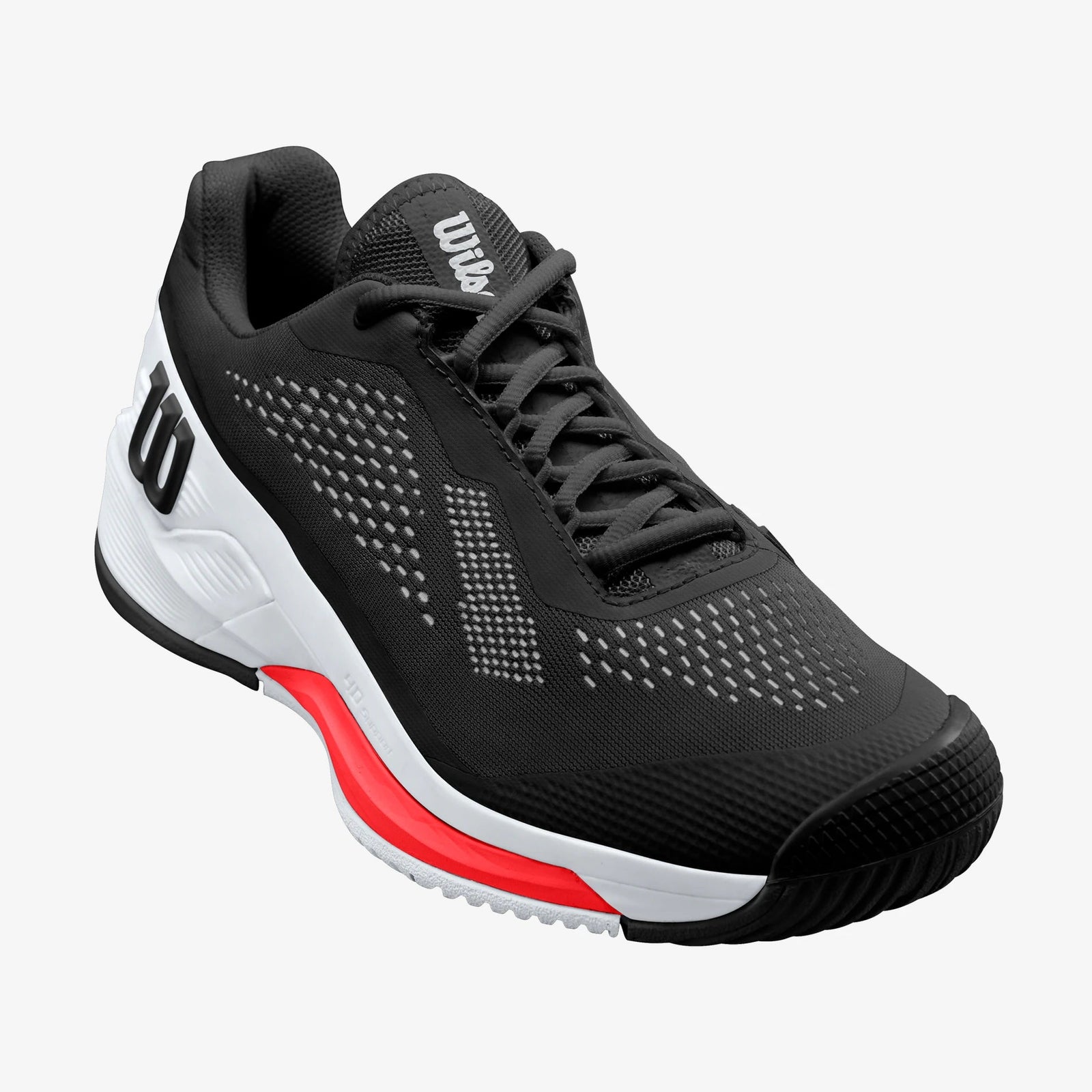 Wilson RUSH PRO 4.0 Black/White/PoppyRed Men's Tennis Shoes Men's Tennis Shoes Wilson 