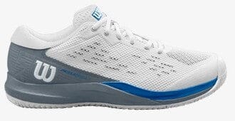 Wilson RUSH PRO PICKLER White/Stormy Weather Men's Pickleball Shoes Men's Tennis Shoes Wilson 