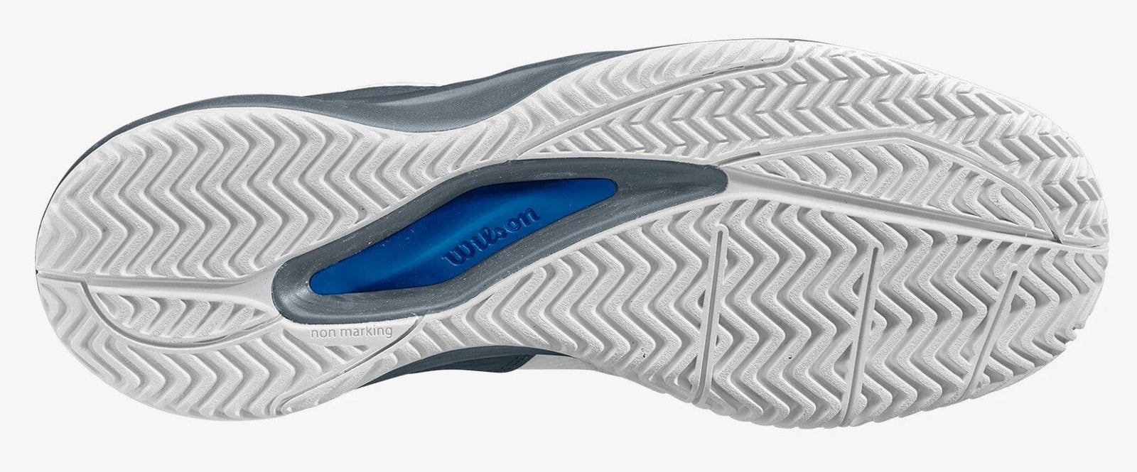 Wilson RUSH PRO PICKLER White/Stormy Weather Men's Pickleball Shoes Men's Tennis Shoes Wilson 