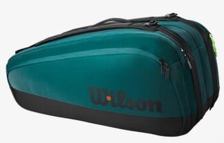 Wilson Super Tour PK V9 9-Racquet Bag Green Blade Series