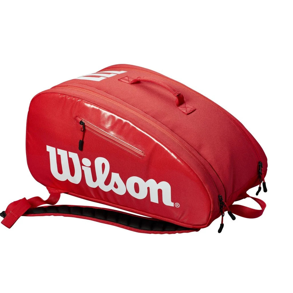 Wilson Super Tour PADDLEPAK RED Bags Wilson 