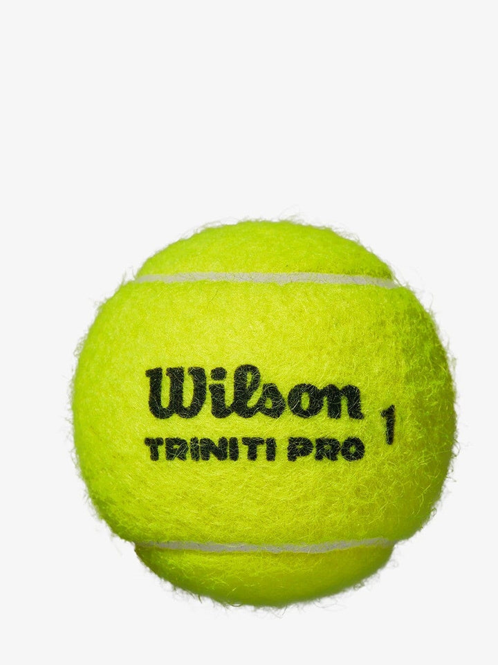 Wilson Trinity Pro Yellow All Court Tennis Balls 3 Ball Can Tennis balls Wilson 