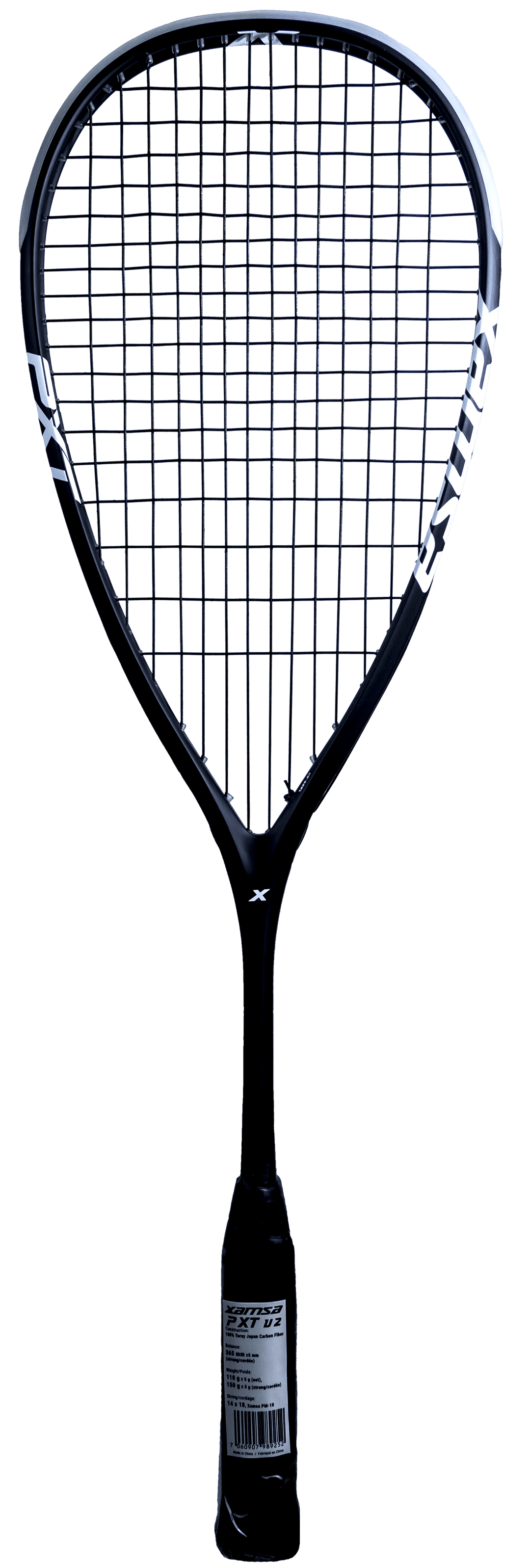Xamsa PXT V2 Squash Racquet Squash Racquets Xamsa Strung with Xamsa PM18 