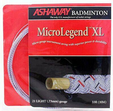 Ashaway MicroLegend XL Badminton String Set 10m Badminton Strings Ashaway 