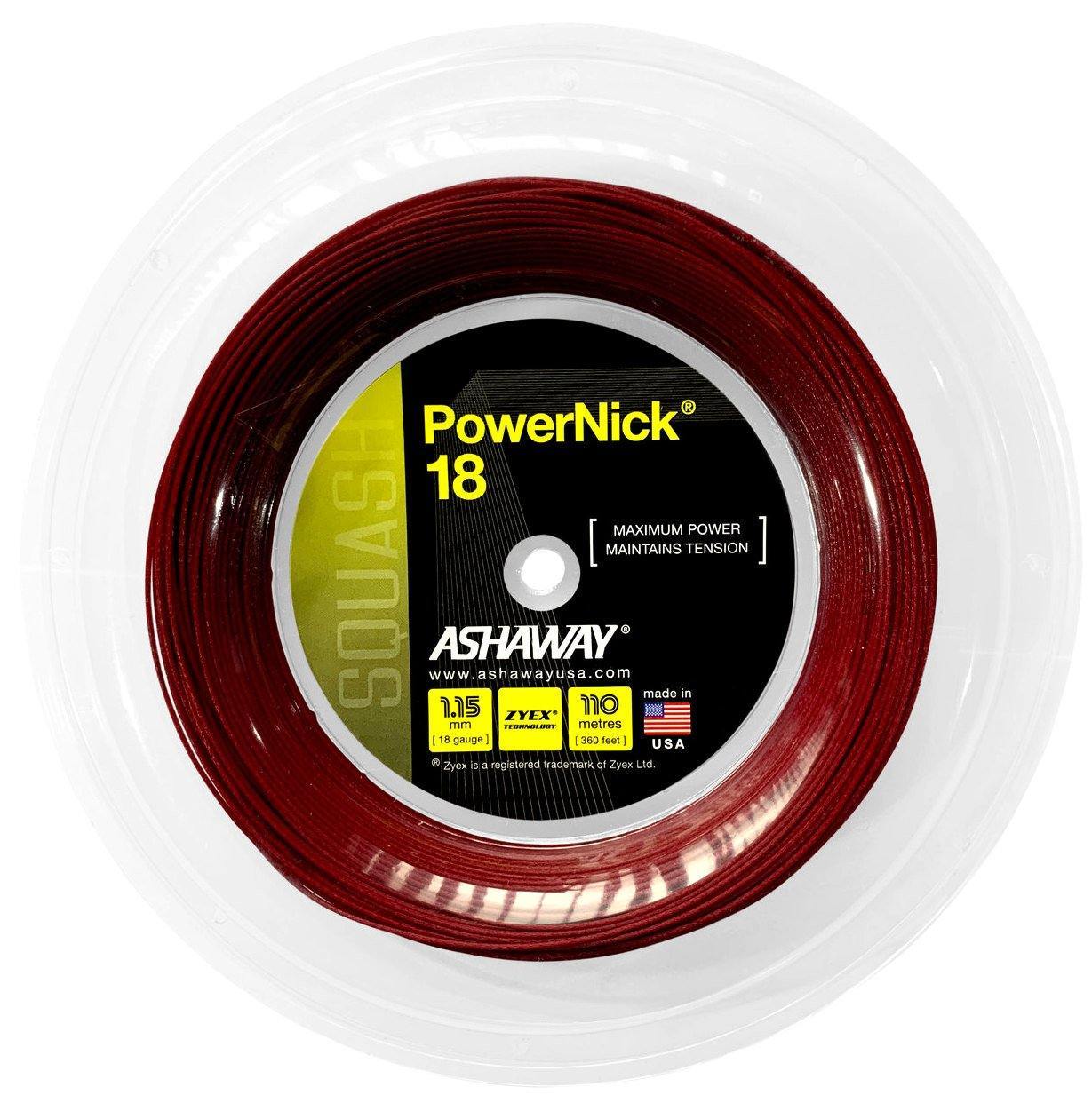Ashaway PowerNick 18 Squash String 110m Reel Squash Strings Ashaway 