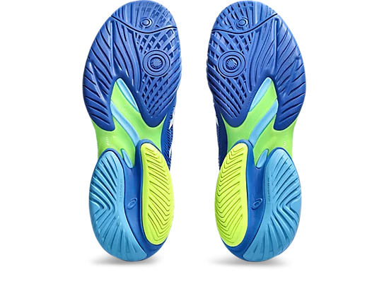 Asics Court FF 3 Men's Tennis Shoes Tuna Blue/White 1041A363-400 Women's Tennis Shoes Asics 