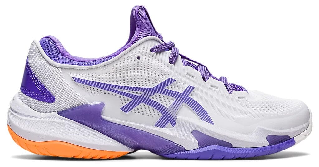 Asics Court FF 3 Women's Tennis Shoes White/Amethyst 1042A220-101 Women's Tennis Shoes Asics 