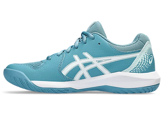 Asics Gel-Dedicate 8 Gris Blue/White Women's Tennis shoes Wide 1042A235-400 Women's Tennis Shoes Asics 