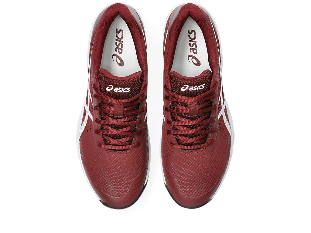 Asics Gel-Game 9 Men's Tennis Shoes Antique Red/White 1041A337-600 Women's Tennis Shoes Asics 