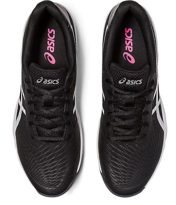 Asics Gel-Game 9 Men's Tennis Shoes Black/Hot Pink 1041A337-001 Women's Tennis Shoes Asics 