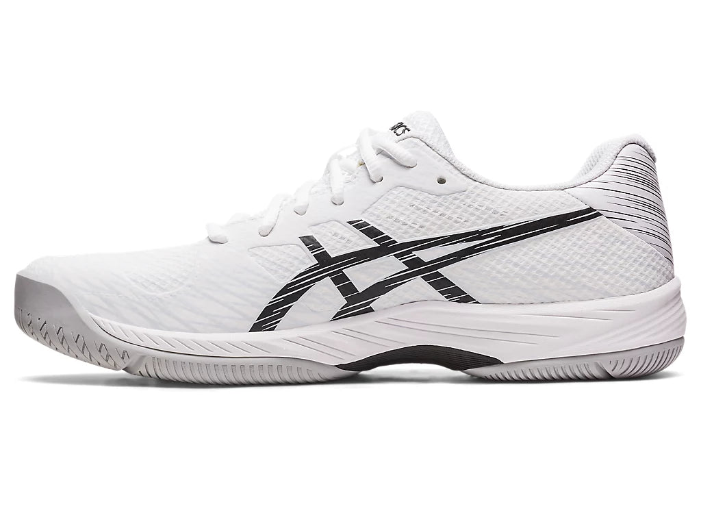 Asics Gel-Game 9 Men's Tennis Shoes White/Black 1041A337-100 Women's Tennis Shoes Asics 