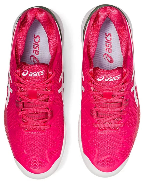 Asics Gel Resolution 8 Clay Women's Tennis Shoes Pink Cameo/White 1042A070-702 Women's Tennis Shoes Asics 