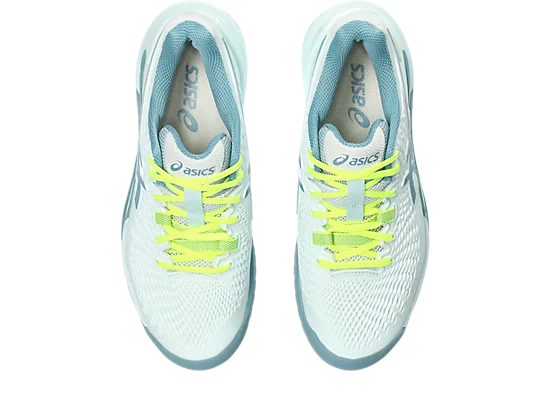 Asics Gel Resolution 9 Women's Tennis Shoes Soothing Sea/Gris Blue 1042A226-400 Women's Tennis Shoes Asics 