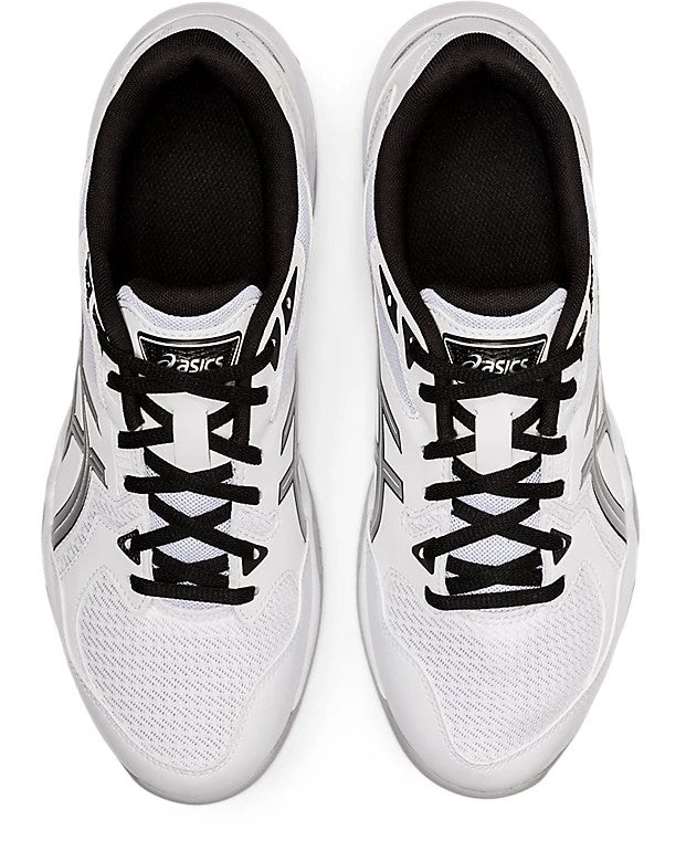 Asics Gel-Rocket 10 Men's Court Shoe White/Silver 1071A054-105 Men's Court Shoes Asics 