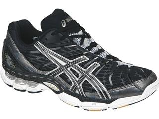 Asics Gel Volley Elite Black/Gunmetal/White Men's Court Shoes B102N 9099 Men's Court Shoes Asics 