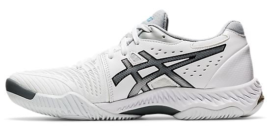 Asics Netburner Ballistic FF 2 Women's White/Black Court Shoe 1052A033-100 Women's Court Shoes Asics 