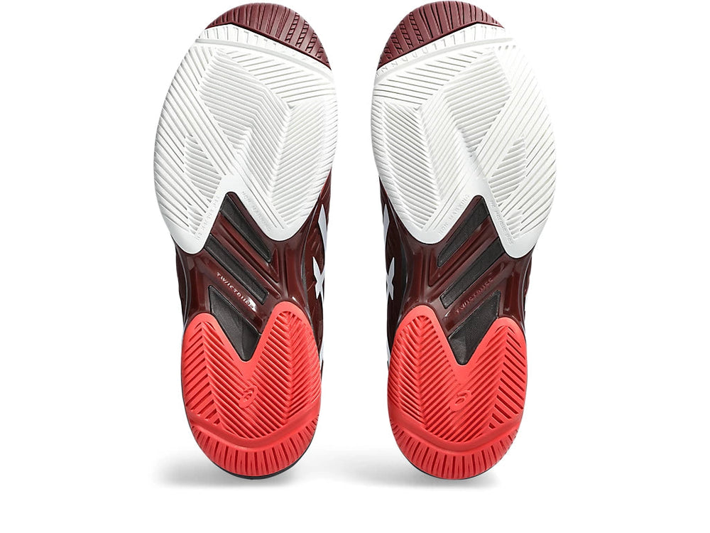 Asics Solution Speed FF 2 Men's Tennis Shoe Antique Red/White 1041A182-602 Men's Tennis Shoes Asics 