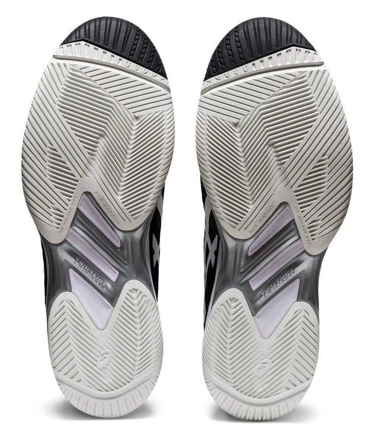 Asics Solution Speed FF 2 Men's Tennis Shoe Black/White 1041A182-001 Men's Tennis Shoes Asics 