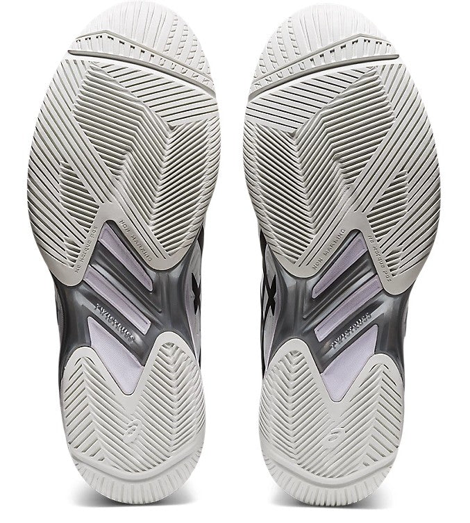 Asics Solution Speed FF 2 Men's Tennis Shoe White/Black 1041A182-100 Men's Tennis Shoes Asics 