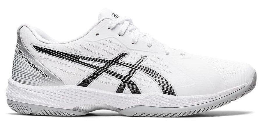 Asics Solution Swift FF Men's Tennis Shoe White/Black 1041A298-100 Men's Tennis Shoes Asics 