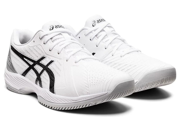 Asics Solution Swift FF Men's Tennis Shoe White/Black 1041A298-100 Men's Tennis Shoes Asics 