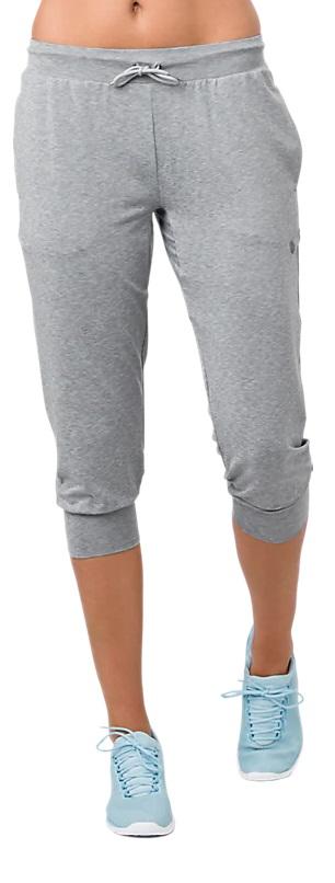 Asics Women's Cropped Sweat Pant 153439 Pants Asics S Light Grey 