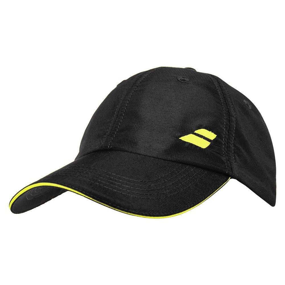 Babolat Basic Logo Cap Caps and Hats Babolat Black/Yellow 