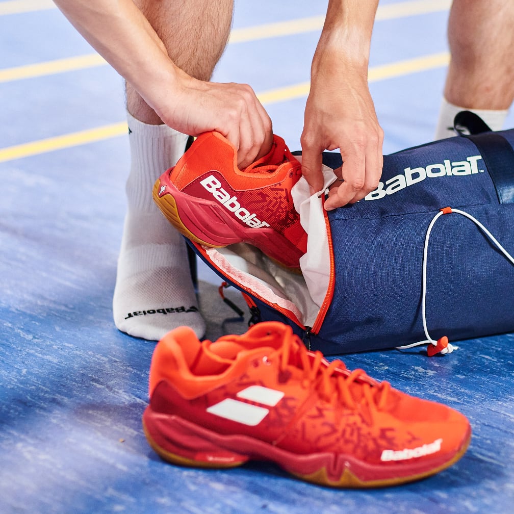 Babolat Duffle Rack 350 Blue White Red Bags Babolat 