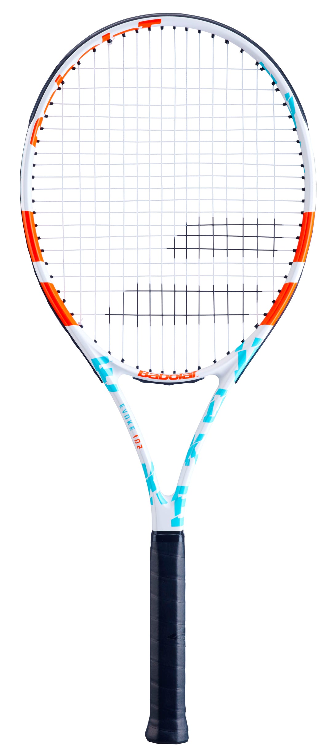 Babolat Evoke 102 W White-Blue-Orange Tennis Racquet Strung Tennis racquets Babolat 