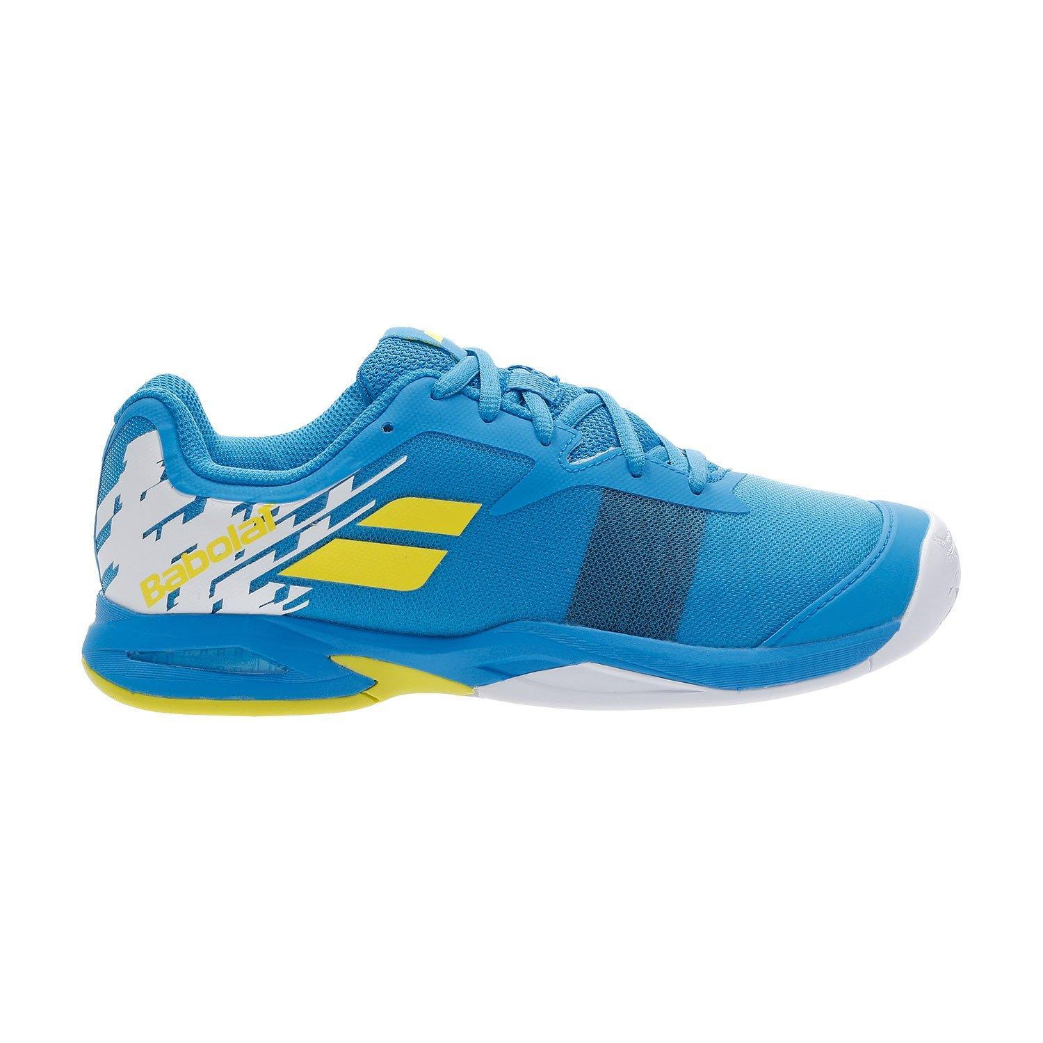 Babolat Jet All Court Jr Tennis Shoe Sample Men's Tennis Shoes Babolat 2.5M (4.0W) Malibu Blue 