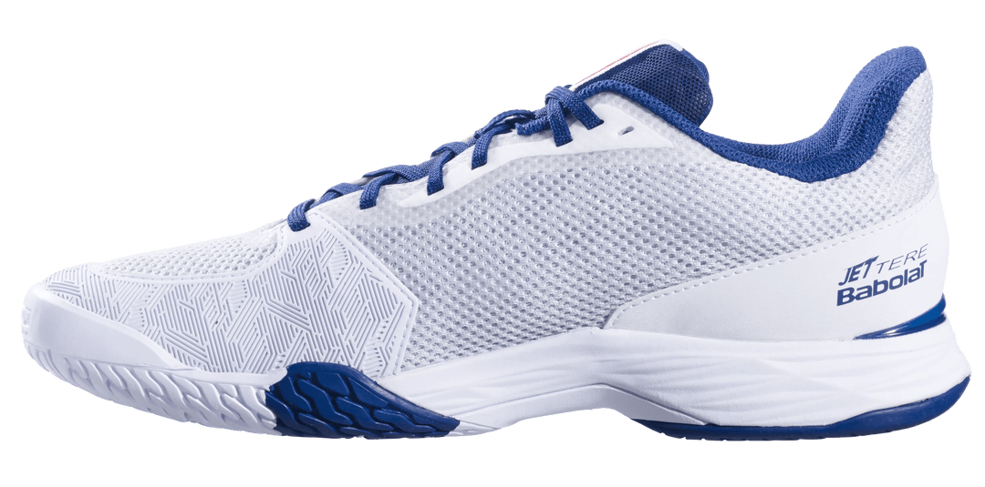 Babolat Jet Tere White/Blue All Court Men's Tennis Shoe Men's Tennis Shoes Babolat 