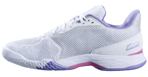 Babolat Jet Tere White/Lavender All Court Women's Tennis Shoe Men's Tennis Shoes Babolat 