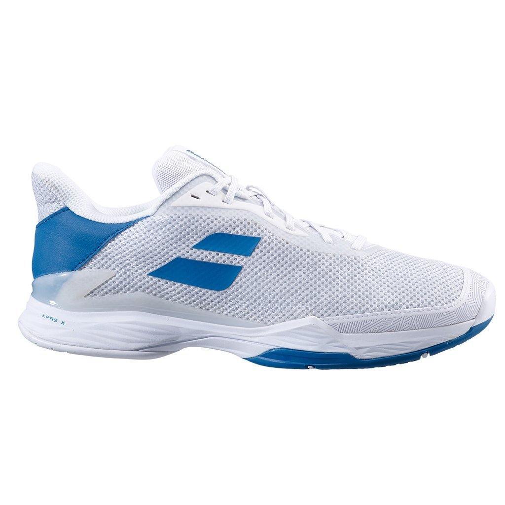 Babolat Jet Tere White/Saxony Blue All Court Men's Tennis Shoe 30S21649 Men's Tennis Shoes Babolat 