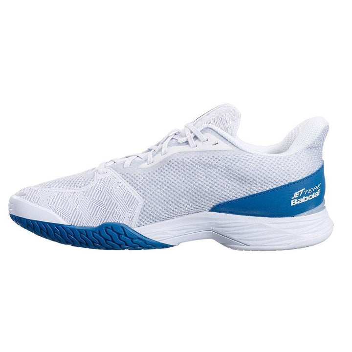 Babolat Jet Tere White/Saxony Blue All Court Men's Tennis Shoe 30S21649 Men's Tennis Shoes Babolat 