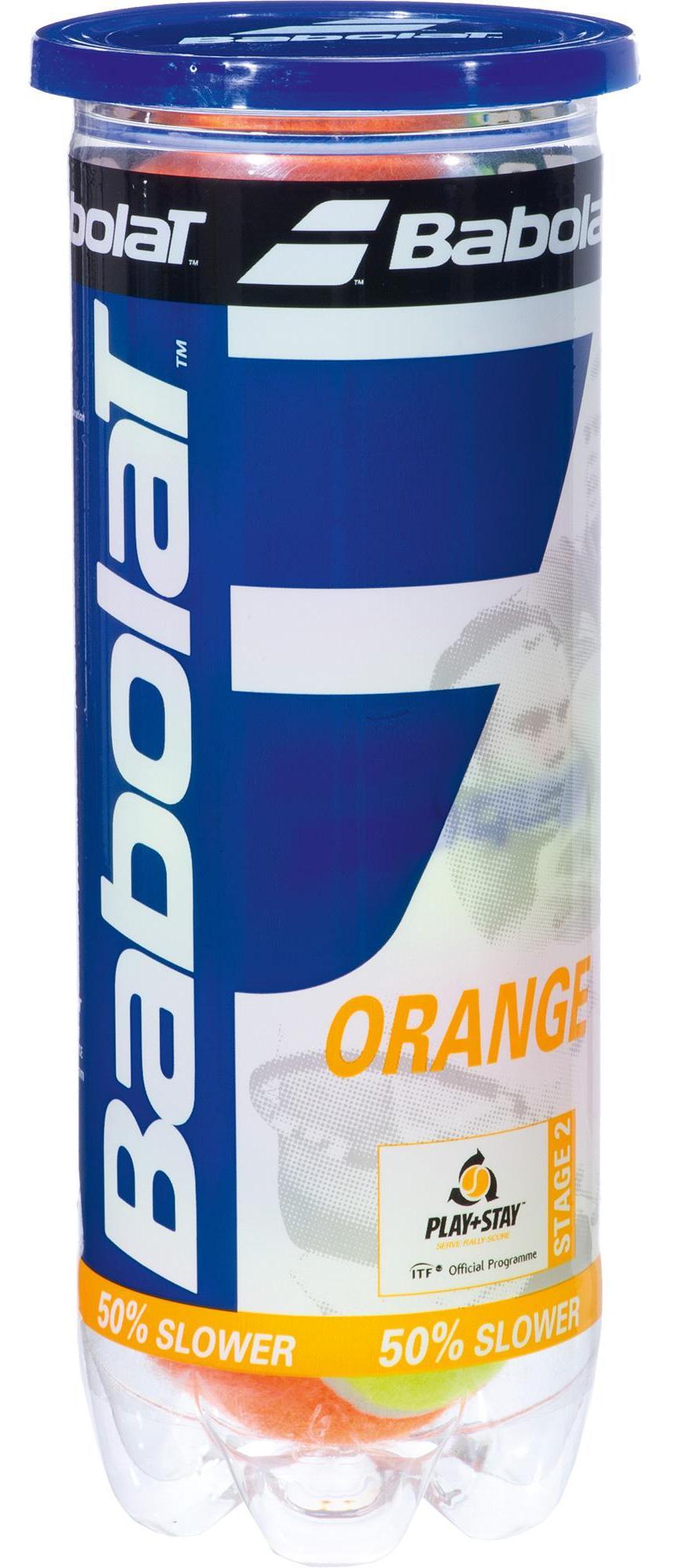 Babolat Junior Orange Tennis Balls 3 Ball Can (Stage 2) Tennis balls Babolat 