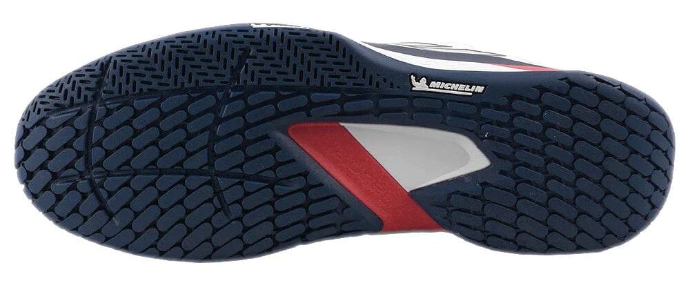 Babolat Propulse Fury 3 All Court Mens White/ Estate Blue Tennis Shoe Men's Tennis Shoes Babolat 