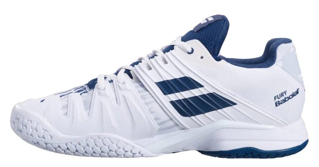 Babolat Propulse Fury All Court Men's White/Blue Tennis Shoe 30S22208 Men's Tennis Shoes Babolat 