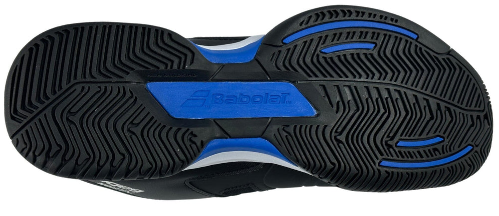 Babolat Pulsion All Court Men's Black/Blue Hybrid Tennis Shoe 36S22336Z Men's Tennis Shoes Babolat 