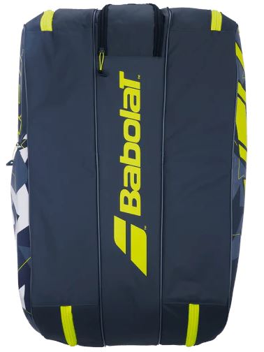 Babolat Racquet Bag RH X12 2023 PURE AERO Black/Lime Bags Babolat 