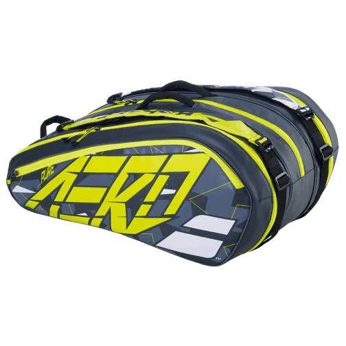 Babolat Racquet Bag RH X12 2023 PURE AERO Black/Lime Bags Babolat 