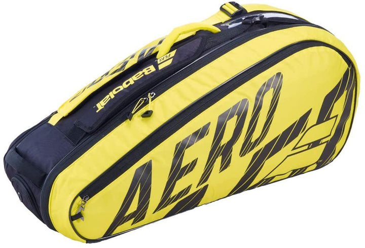 Babolat Racquet Bag RH X6 PURE AERO Black/Yellow Bags Babolat 