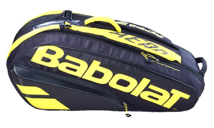 Babolat Racquet Bag RH X6 PURE AERO Black/Yellow Bags Babolat 