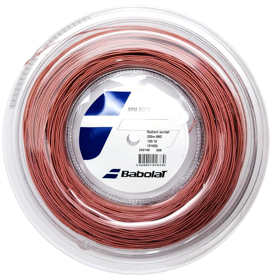 Babolat RPM Soft 16g Red Tennis 200M String Reel Tennis Strings Babolat 