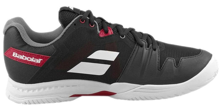 Babolat SFX3 All Court Men's Black/Poppy Red Tennis Shoe Men's Tennis Shoes Babolat 8.0 Men's / 9.5 Women's 