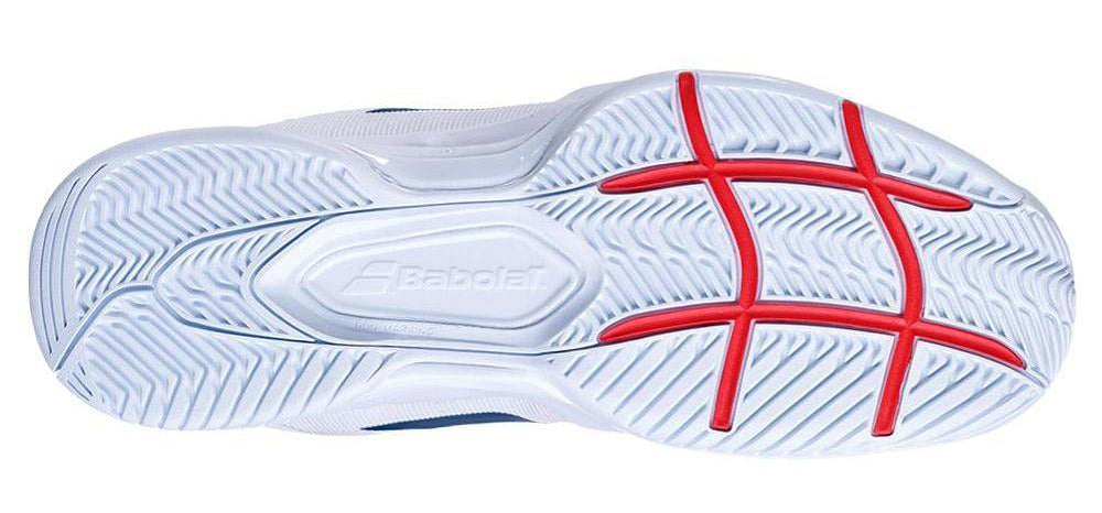 Babolat SFX3 All Court Men's White/Estate Blue Hybrid Tennis Shoe 30S20529-1005 Men's Tennis Shoes Babolat 