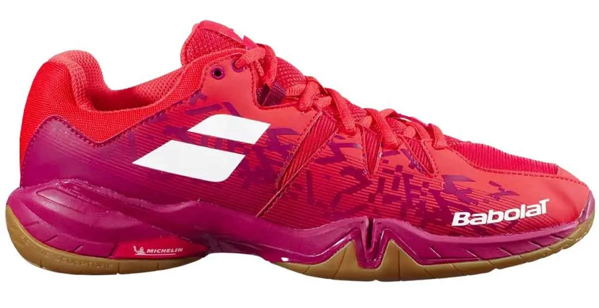 Babolat Shadow Spirit Cherry Tomato Men's Court Shoe 30F2103 Men's Court Shoes Babolat 