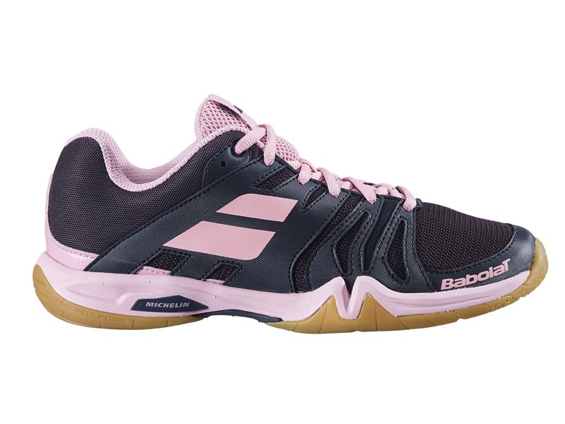 Babolat Shadow Team Black-Peony Women's Court Shoe 31S2006 Women's Court Shoes Babolat 