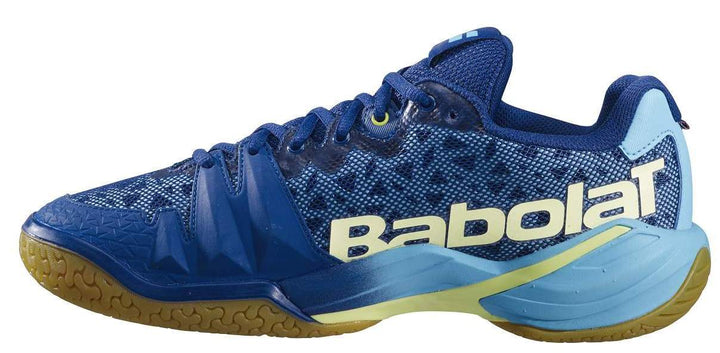 Babolat Shadow Tour Estate Blue/Canary Yellow Women's Court Shoe Women's Court Shoes Babolat 