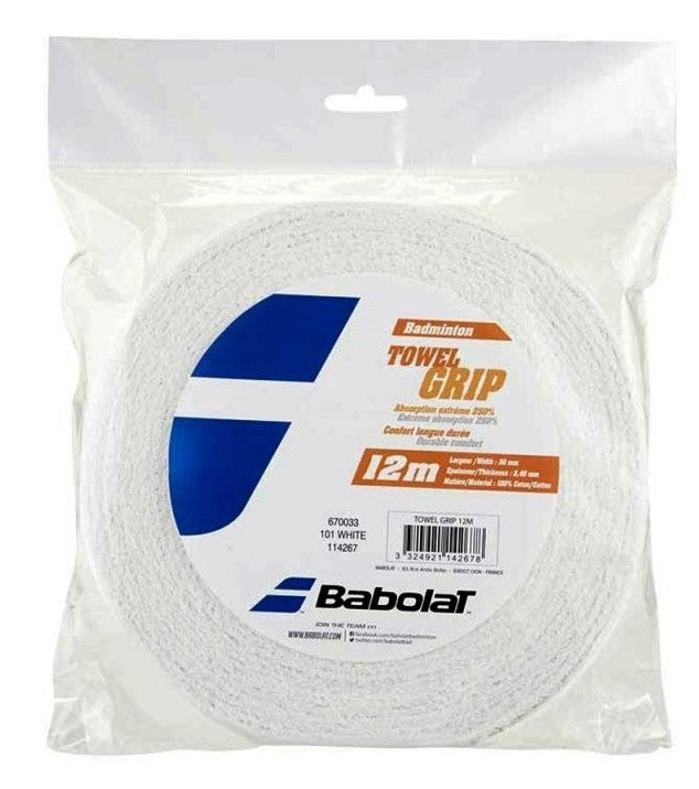 Babolat Towel Grip replacement grip 12 m reel Grips Victor 